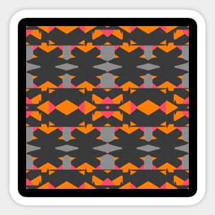 Color Tribal Pattern Sticker